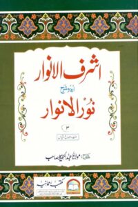 Read more about the article Ashraf ul Anwaar Urdu Sharh Noor ul Anwaar By Maulana Abdul Hafeez اشرف الانوار اردو شرح نور الانوار